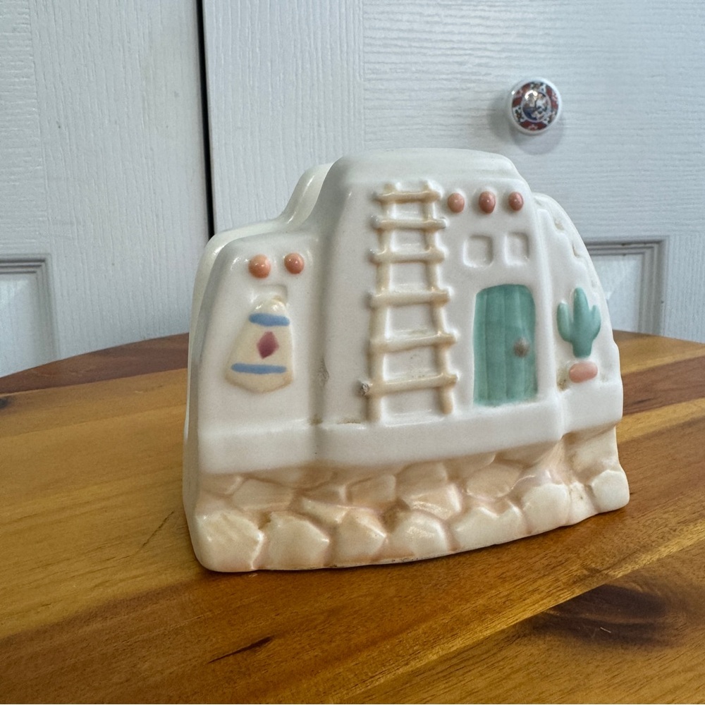 Treasure Craft Taos Navajo tribal napkin holder